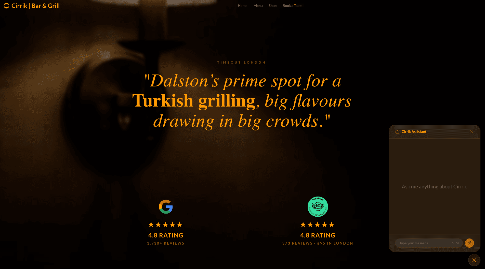 Cirrik website screenshot